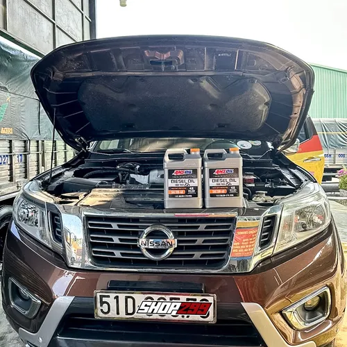 Dầu Nhớt Xe Hơi Tổng Hợp 100% AMSOIL HEAVY DUTY DIESEL OIL 5W40 - 3.78L