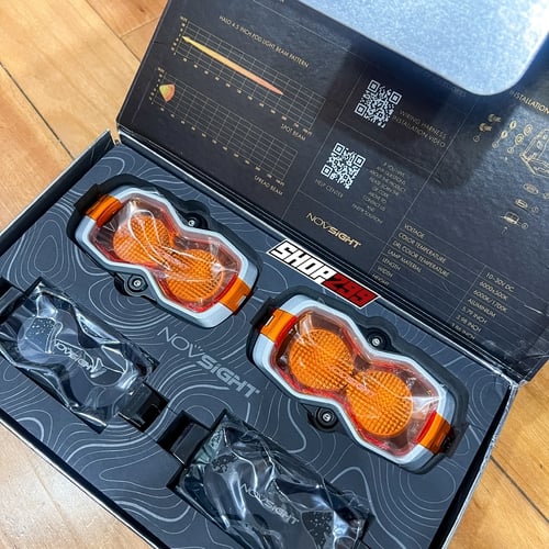 ĐÈN TRỢ SÁNG NOVSIGHT HALO PRO SERIES 4,5 INCH - FLOOD BEAM 40W