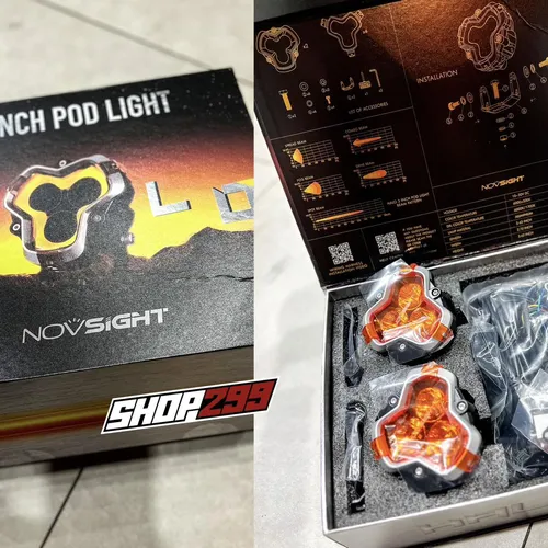 ĐÈN TRỢ SÁNG NOVSIGHT HALO SERIES 3'' (SPOT BEAM) 48W