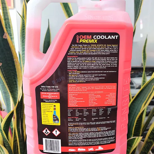 NƯỚC LÀM MÁT PENRITE RED OEM COOLANT PREMIX - 5L