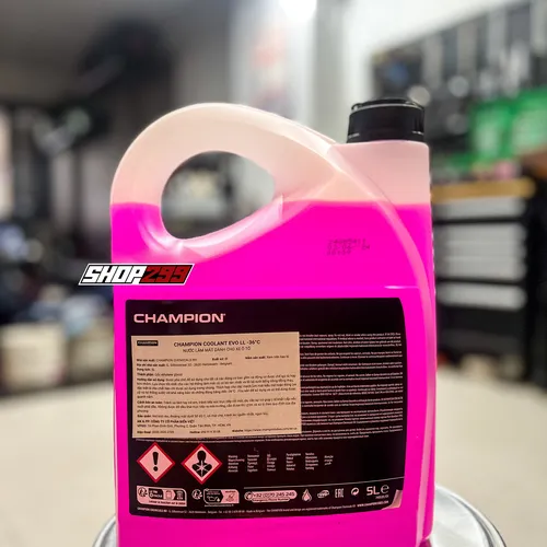 NƯỚC LÀM MÁT CHAMPION COOLANT EVO LL -36°C - 5L