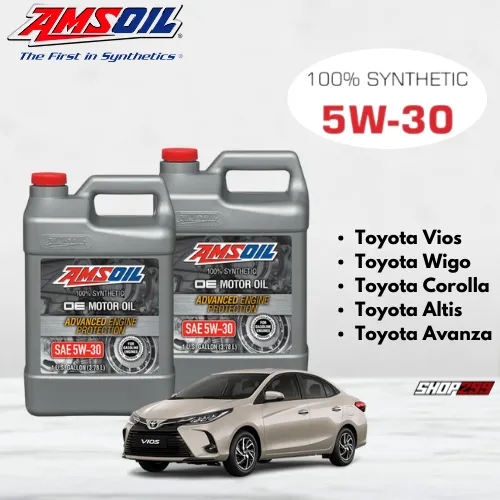 DẦU NHỚT TỔNG HỢP 100% NHẬP KHẨU MỸ AMSOIL OE 5W30 - 3.78L