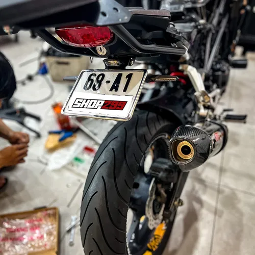 PAD BIỂN SỐ GẬP CHO HONDA CB150R / HONDA CB300R