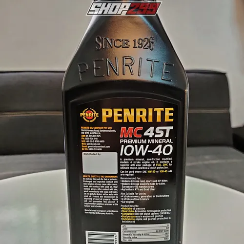 NHỚT PENRITE PREMIUM MINERAL 10W40 0.8L 