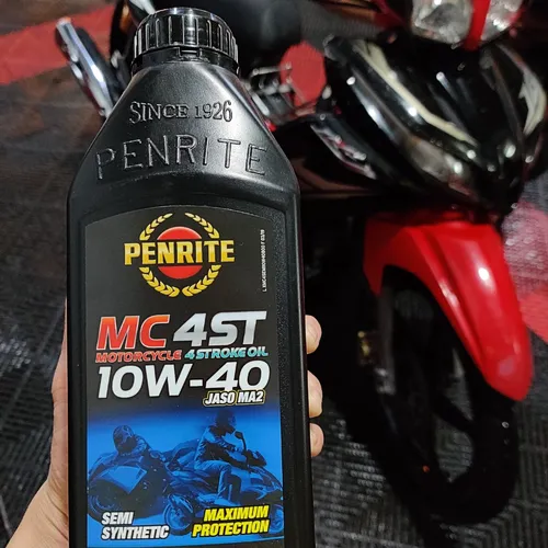 NHỚT PENRITE MC 4ST SEMI SYNTHETIC 10W40 0.8L