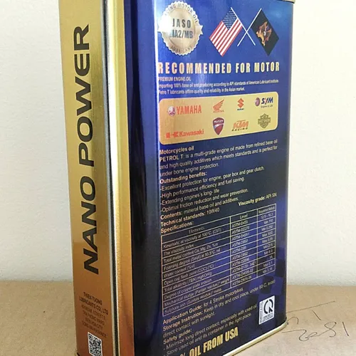 NHỚT PETROL T POWER NANO 10W40 (100% TỔNG HỢP) - 1L