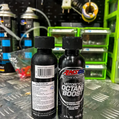 PHỤ GIA TĂNG CHỈ SỐ OCTANE XE MÁY AMSOIL MOTORCYCLE OCTANE BOOST - 118ML