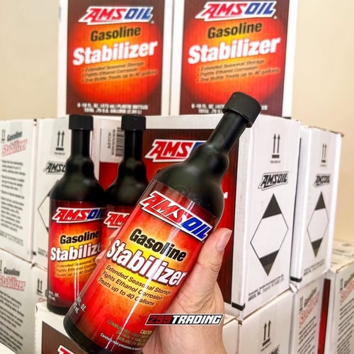 PHỤ GIA ỔN ĐỊNH VÀ BẢO VỆ XĂNG E10 AMSOIL GASOLINE STABILIZER - 473ML