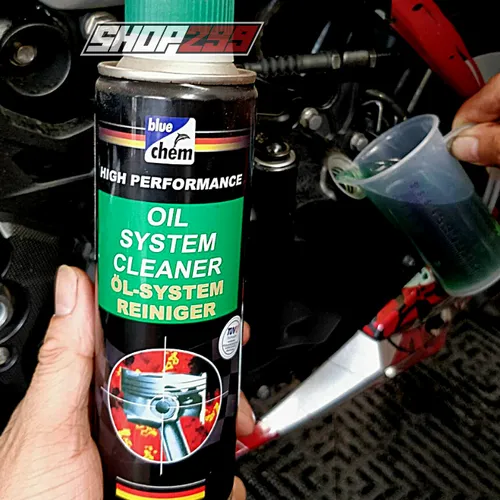 BLUECHEM OIL SYSTEM CLEANER 250ml - SÚC ĐỘNG CƠ