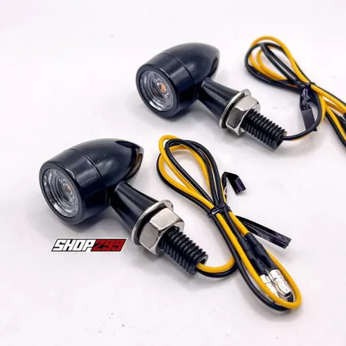 XI NHAN LED MINI KIỂU BARRACUDA - ĐEN