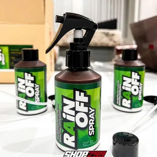 RAIN OFF 2025 - CHAI XỊT CHỐNG BÁM NƯỚC TRÊN KÍNH LUBE 71 - 150ML