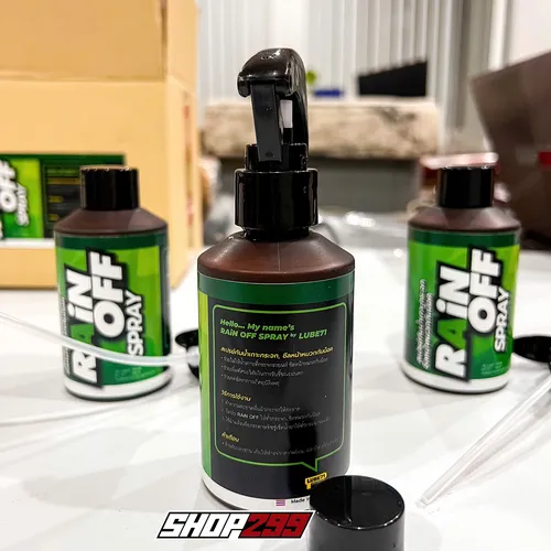 RAIN OFF 2025 - CHAI XỊT CHỐNG BÁM NƯỚC TRÊN KÍNH LUBE 71 - 150ML
