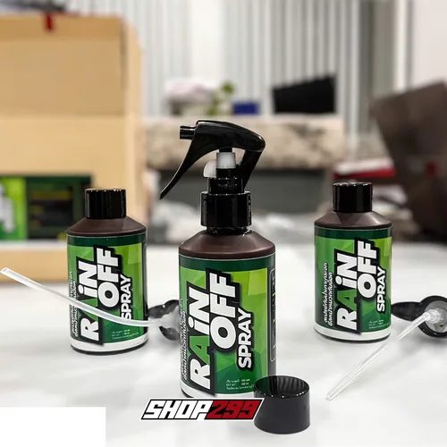 RAIN OFF 2025 - CHAI XỊT CHỐNG BÁM NƯỚC TRÊN KÍNH LUBE 71 - 150ML