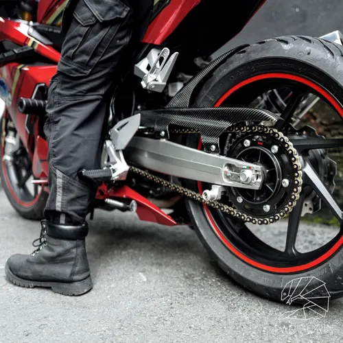 SÊN RK 520 KRX 120L (PHỐT X-RING) - MÀU VÀNG ĐEN