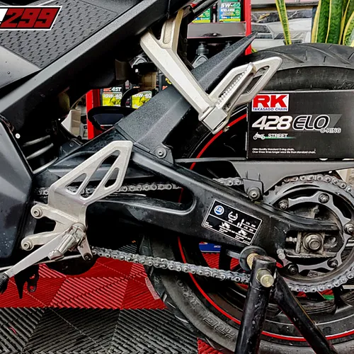 SÊN RK 428 ELO 132L (PHỐT O-RING) - MÀU XÁM NIKEN