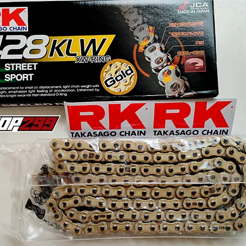 SÊN RK 428 KLW 132L (PHỐT XW-RING) - MÀU VÀNG