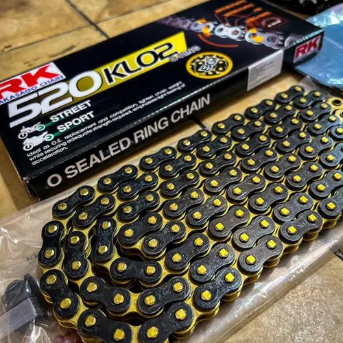 SÊN RK 520 KLO2 120L (PHỐT O-RING) - MÀU VÀNG ĐEN