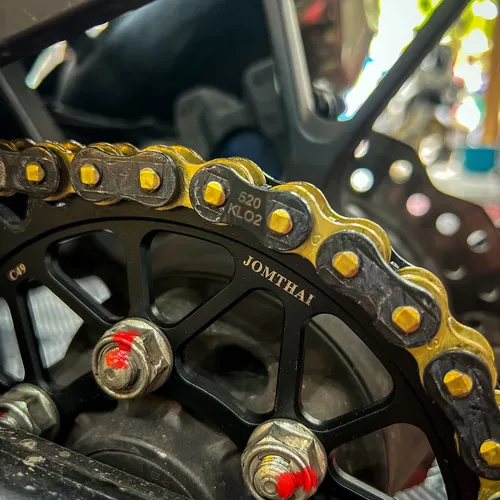 SÊN RK 520 KLO2 120L (PHỐT O-RING) - MÀU VÀNG ĐEN