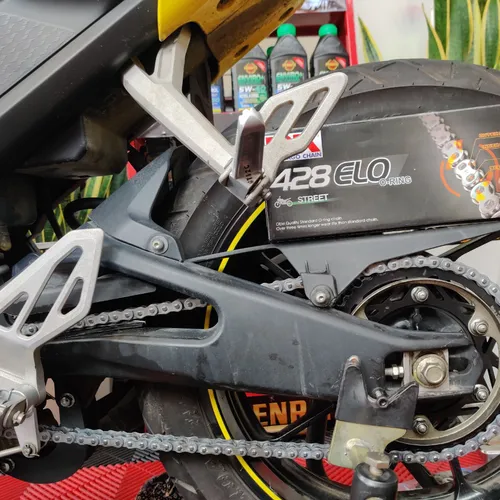 SÊN RK 428 ELO 132L (PHỐT O-RING) - MÀU XÁM NIKEN