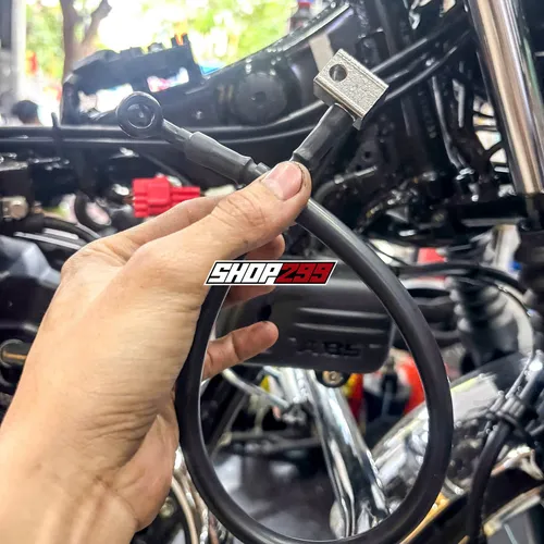 SET GHI ĐÔNG TRACKER CHO HONDA CGX150 - MÀU CROM