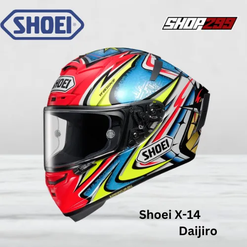 Mũ fullface Shoei X-14 Daijiro