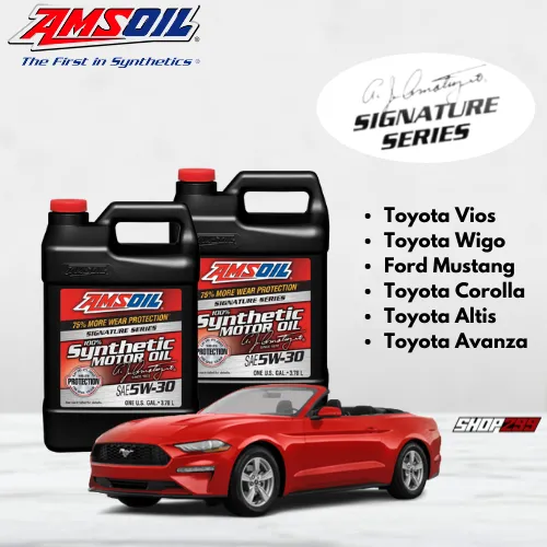 DẦU NHỚT TỔNG HỢP 100% AMSOIL SIGNATURE SERIES 5W30 - 3.78L