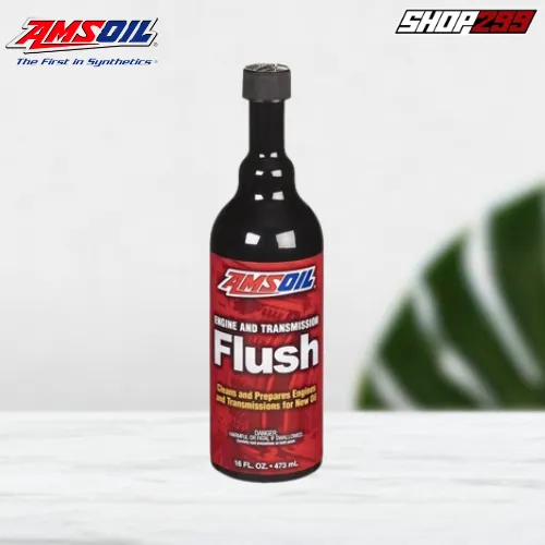 SÚC ĐỘNG CƠ AMSOIL ENGINE AND TRANSMISSION FLUSH - 473ML
