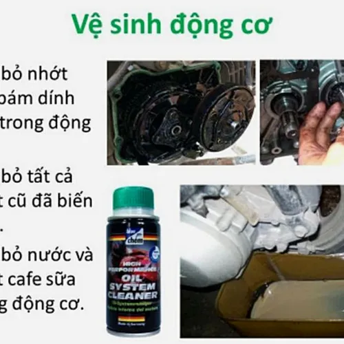 BLUECHEM OIL SYSTEM CLEANER 50ml - SÚC ĐỘNG CƠ