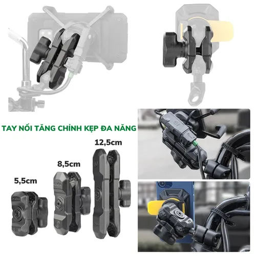 TAY NỐI TĂNG CHỈNH KẸP ĐA NĂNG OSOPRO (NHÔM)