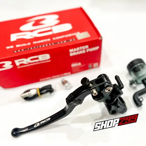 CÙM THẮNG RCB S1 BÌNH DẦU RỜI 14MM - MÀU ĐEN - LẪY DÀI