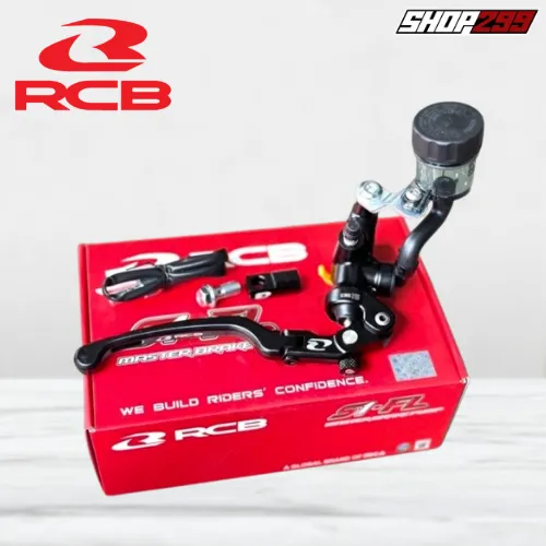 TAY THẮNG RCB S1 FL BÌNH DẦU RỜI 14MM - MÀU ĐEN