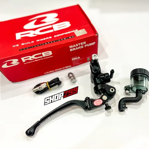 CÙM THẮNG RCB S1 BÌNH DẦU RỜI 14MM - MÀU ĐEN - LẪY DÀI