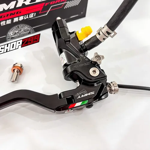 TAY THẮNG SMRT BILLET BÌNH DẦU RỜI KIỂU BREMBO CORSA CORTA RR - FULL ĐEN