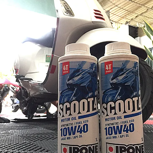 NHỚT TAY GA IPONE SCOOT 4 10W40 - 1L