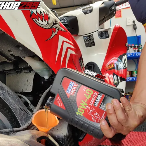 NHỚT XE TAY GA LIQUI MOLY SCOOTER RACE 10W40 - 1L