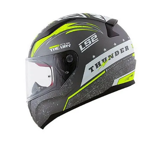Mũ Fullface LS2 FF353 Rapid Thunder Vàng Trắng Đen