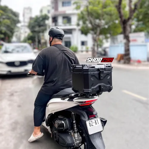 THÙNG NHÔM 36L FULL ĐEN