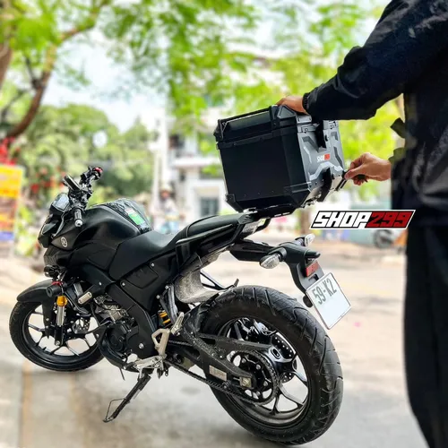 THÙNG NHÔM 36L FULL ĐEN