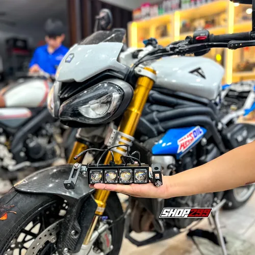 KHUNG ĐÈN TRỢ SÁNG 4 BÓNG BI CẦU MINI KENZO Z20 (KÈM KHUNG CNC)