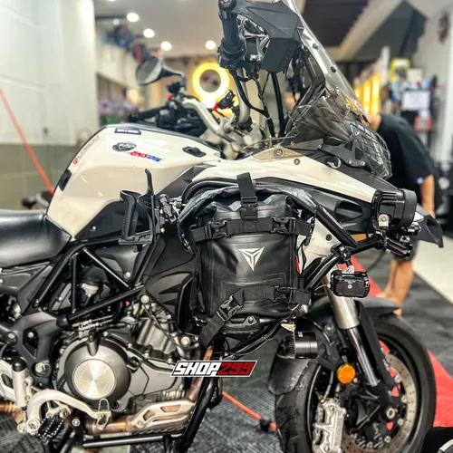 TÚI CHỐNG NƯỚC MOTOWOLF 8L CHÍNH HÃNG - MÀU ĐEN