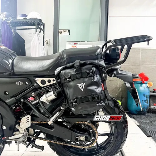 TÚI CHỐNG NƯỚC MOTOWOLF 8L CHÍNH HÃNG - MÀU ĐEN