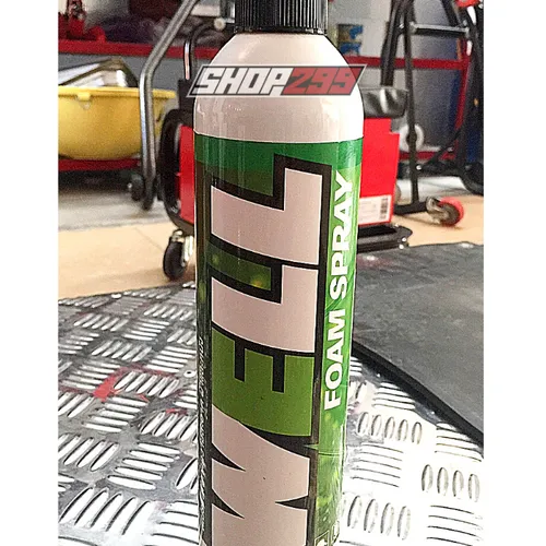 WELL - CHAI XỊT BỌT TUYẾT VỆ SINH KHÔ NÓN BẢO HIỂM, ÁO DA, GIÀY DA, YÊN XE LUBE71 600ML