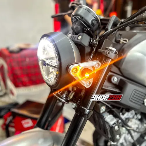 XI NHAN LED MINI KIỂU BARRACUDA - ĐEN