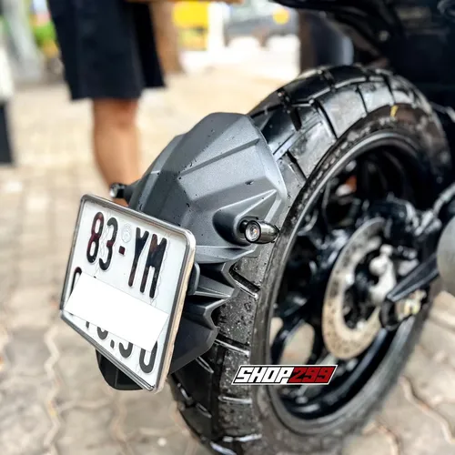 XI NHAN LED MINI KIỂU BARRACUDA - ĐEN