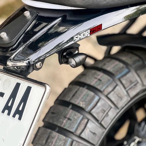 XI NHAN LED MINI KIỂU BARRACUDA - ĐEN