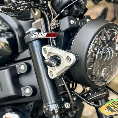 XI NHAN LED MINI KIỂU BARRACUDA - ĐEN