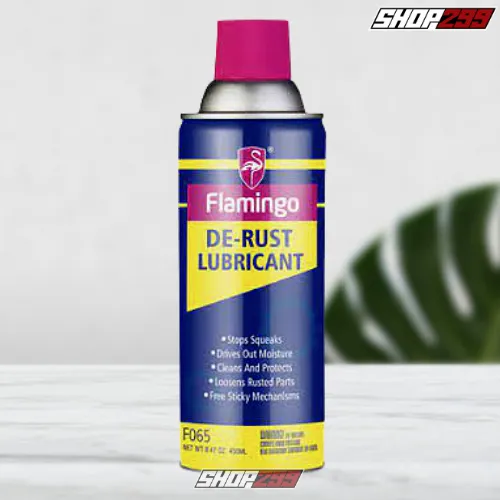 XỊT TẨY GỈ SÉT & BÔI TRƠN ĐA NĂNG FLAMINGO DE-RUST LUBRICANT (450ML)