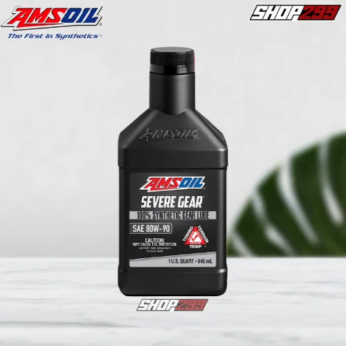 AMSOIL SEVERE GEAR 80W90 100 SYNTHETIC GEAR LUBE