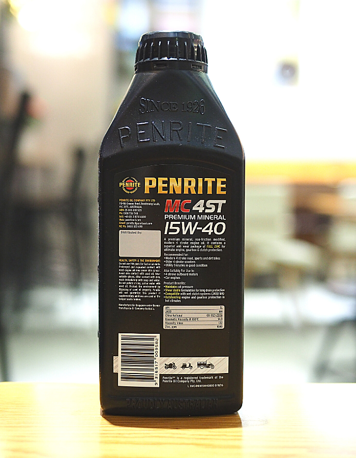 NHỚT PENRITE PREMIUM MINERAL 15W40 (GỐC KHOÁNG) 1L NHỚT PENRITE PREMIUM MINERAL 15W40 (GỐC KHOÁNG) 1L