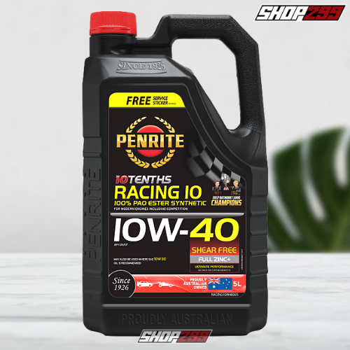 NHỚT PENRITE 10 TENTHS RACING 10 10W40 (100% PAO & ESTER) 5L NHỚT PENRITE 10 TENTHS RACING 10 10W40 (100% PAO & ESTER) 5L